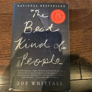 Paperback Novel- The Best Kind of People by Zoe Whittall